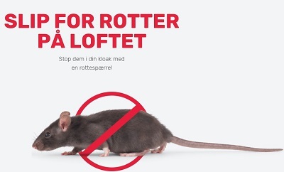 Slip for rotter på loftet