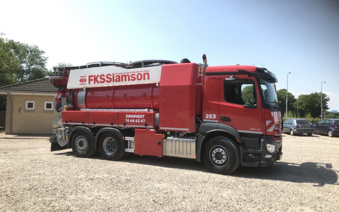 Marius Pedersen A/S, Division FKSSlamson har indgået aftale med DBE Kloakservice ApS